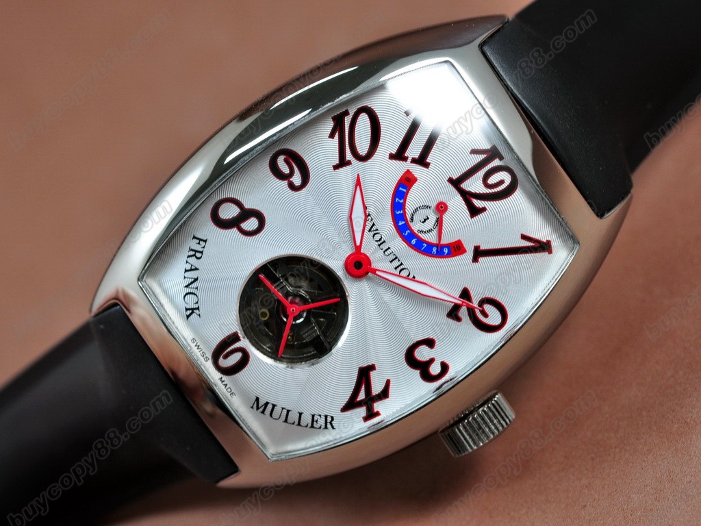 法蘭克穆勒【男性用】 Casablanca SS/LE White 21J 自動機芯搭載 4