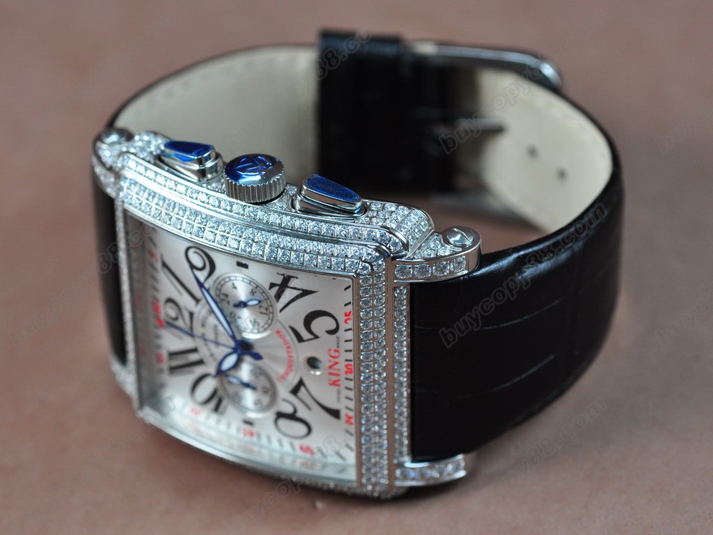 法蘭克穆勒【男性用】 King Dim Conquistador Japan 石英機芯搭載0