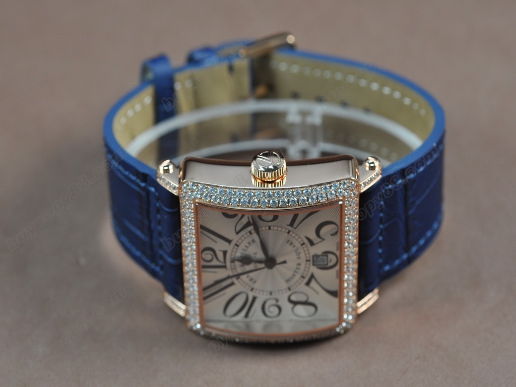 法蘭克穆勒【男性用】 Conquistador Le/Dia Swiss Eta 2824-2 自動機芯搭載5