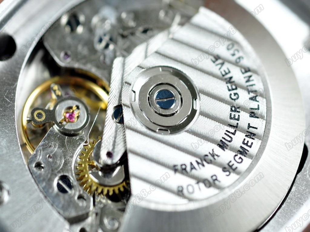 法蘭克穆勒【男性用】 Casablanca Chrono PVD/LE Black A-7750 自動機芯搭載.振頻每小時 28,800 次3