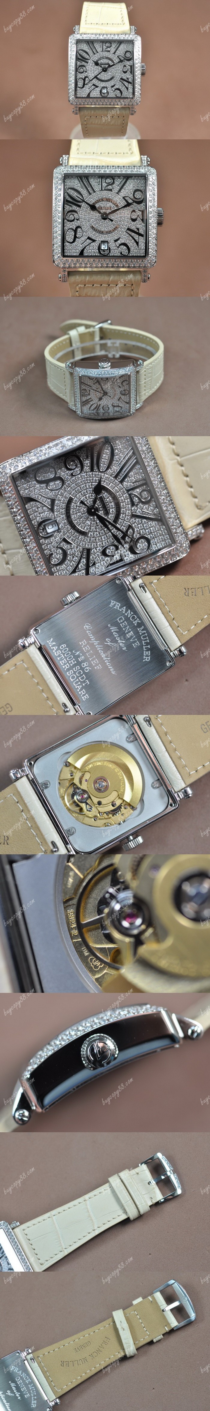 法蘭克慕勒Franck Muller Conquistador SS/LE/Diam Swiss Eta 2824-2自動機芯搭載0