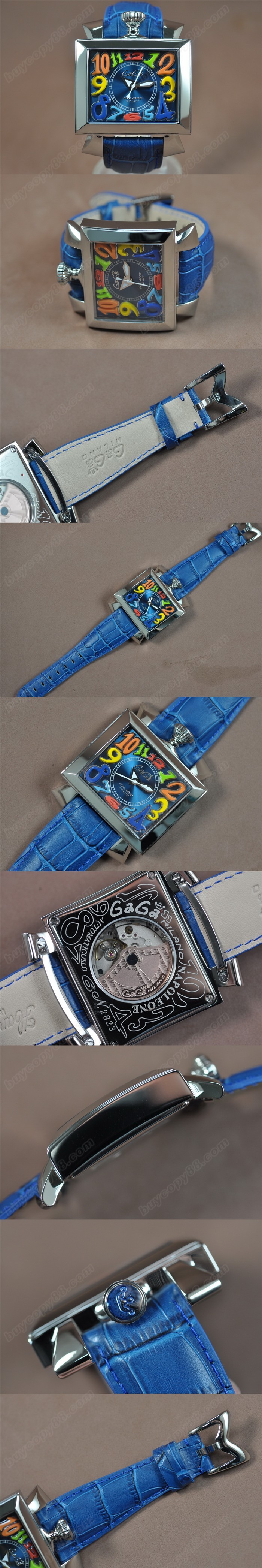 女神卡卡 GAGA Milano Milano Milano Napoleone SS/LE Asian 2813 自動機芯搭載0