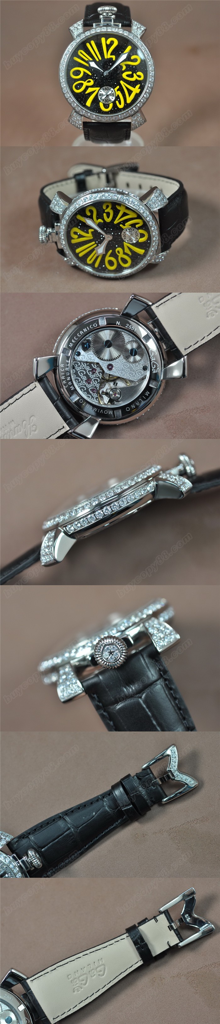 女神卡卡 GAGA Milano Asian 6498 手上鏈搭載0