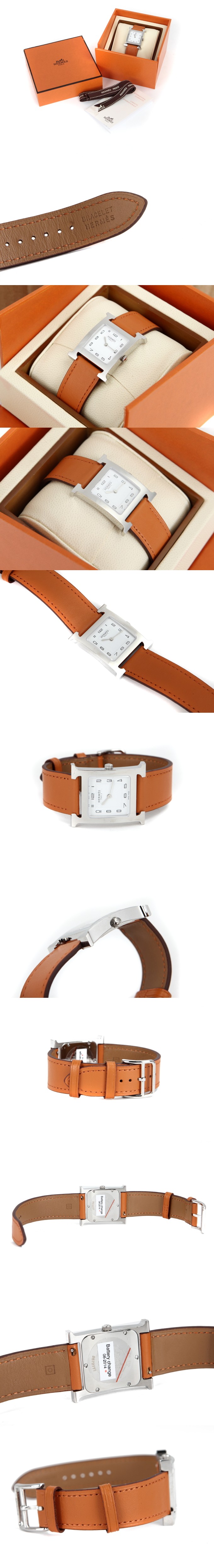 HERMES超級奢侈品 數字表盤瑞士石英頂級女款手錶0