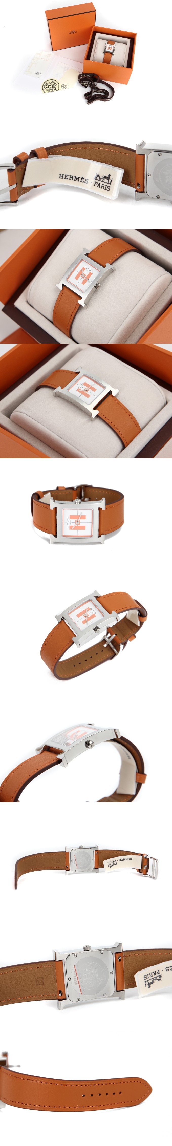 HERMES超級奢侈品 數字表盤瑞士石英頂級女款手錶0