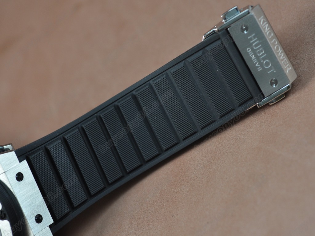 御博 【男性用】 Big Bang King Power RU/SS Black Asia 7750 自動機芯搭載.振頻每小時 28,800 次3