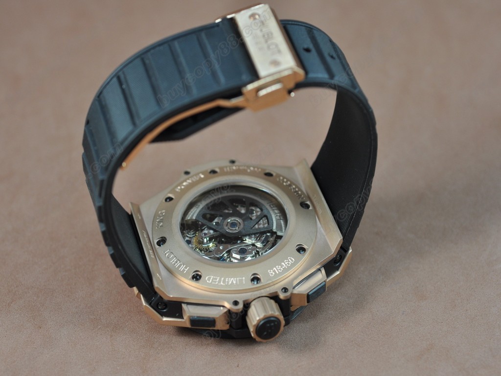 御博 【男性用】Big Bang King Power RG/RU/Diam Black Asia 7750 自動機芯搭載.28800bph搭載2