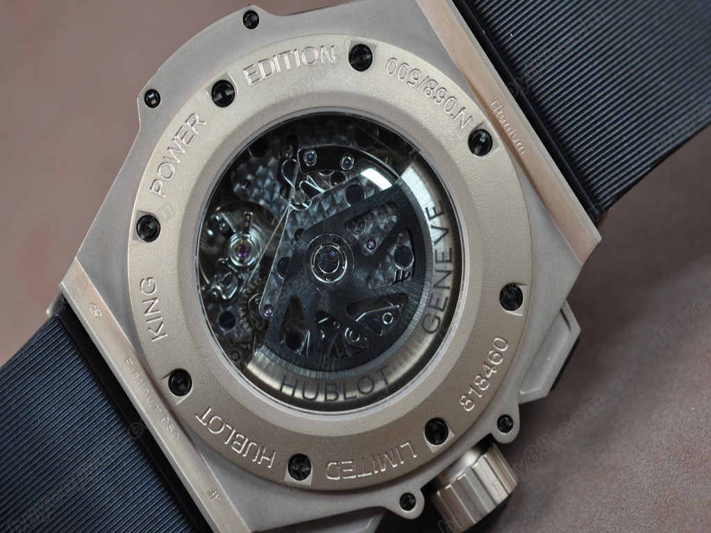 御博 【男性用】Big Bang King Power RG/RU/Diam Black Asia 7750 自動機芯搭載.28800bph搭載4