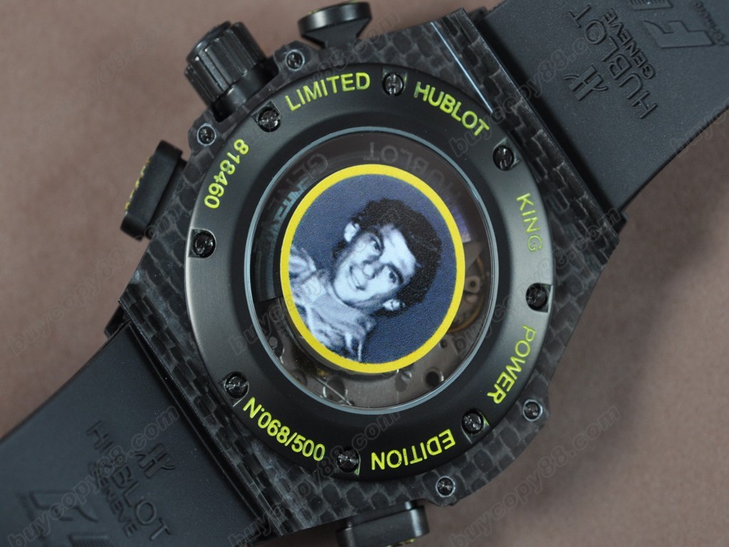 御博 【男性用】 Big Bang King Power F1 Limited Carbon case Black A-7750 自動機芯搭載.振頻每小時 28,800 次4