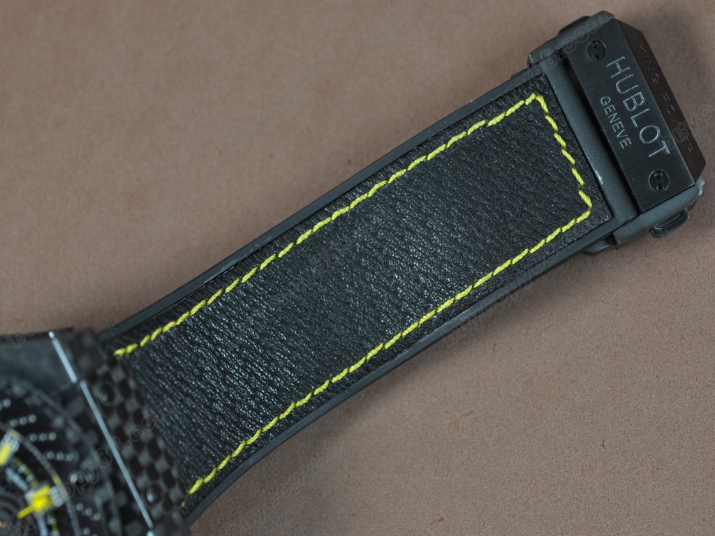 御博 【男性用】 Big Bang King Power F1 Limited Carbon case Black A-7750 自動機芯搭載.振頻每小時 28,800 次7