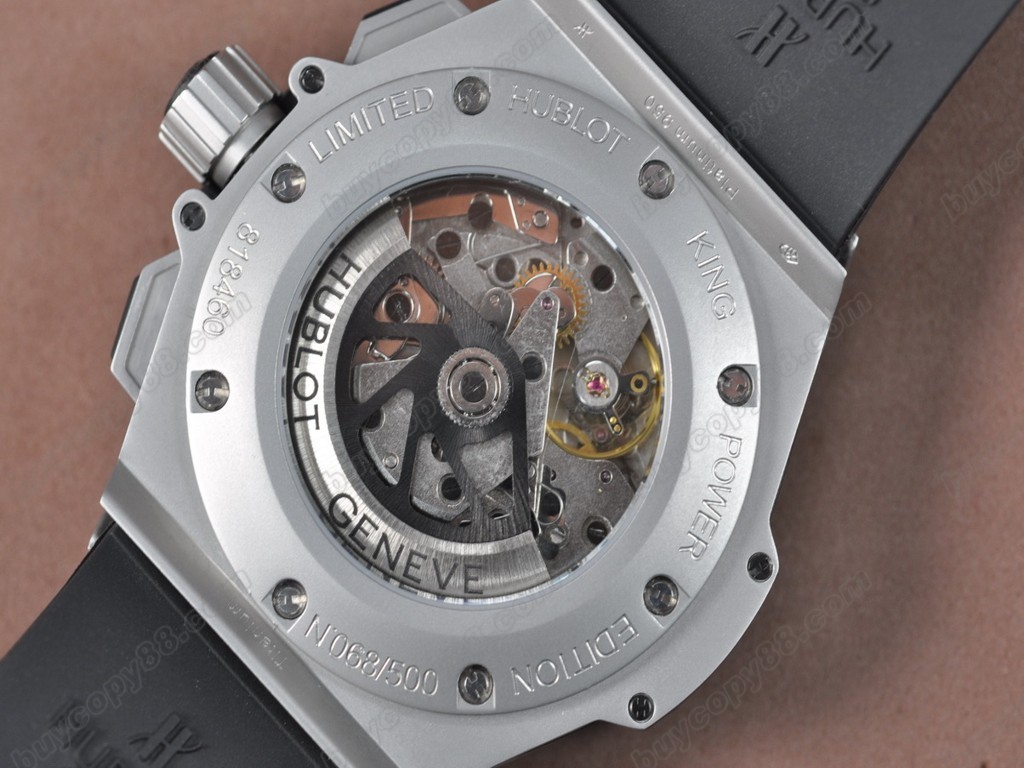 御博 【男性用】 Big Bang King Power F1 SS/LE Black dial A-7750 自動機芯搭載.振頻每小時 28,800 次3