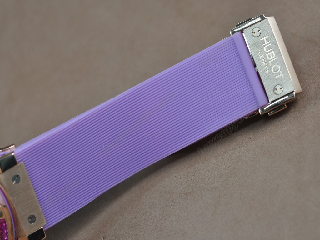 御博 【男性用】Big Bang Aspen RG/SQ Pink Diam White Asian 7750 自動機芯搭載6