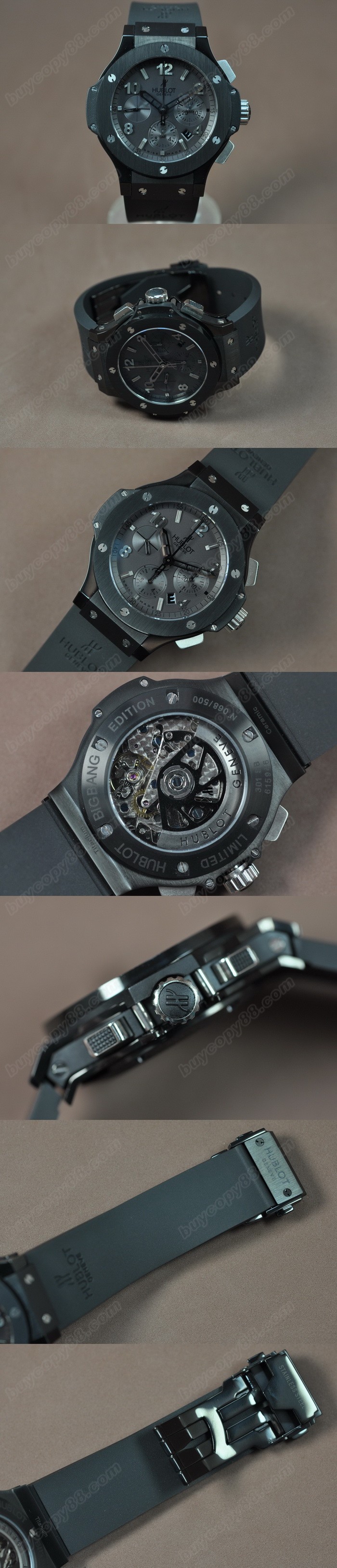 御博  Big Bang 44mm PVD/RU/Ceramic  A-7750 自動機芯搭載0