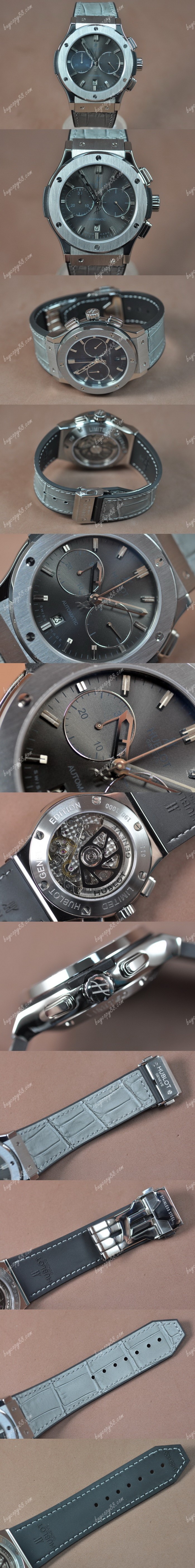 御博Hublot Big Bang 44mm SS/RU Dark Grey dial A-7750自動機芯搭載0