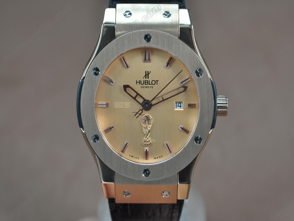 御博 【男性用】 Big Bang 45mm Limited Edition RG Gold dial Asia Eta 2824-2自動機芯搭載0