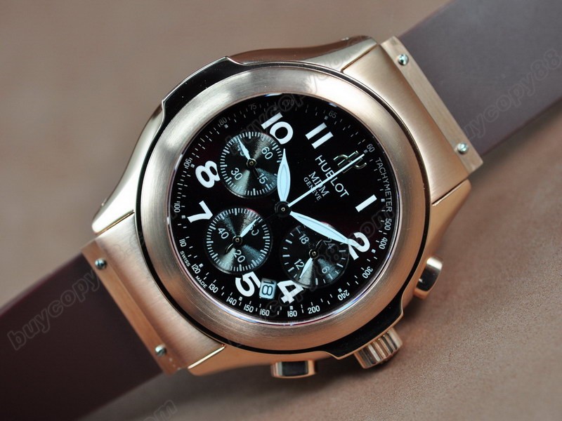 御博 【男性用】MDM Chronograph RG/RU BlackJapanese 0S20石英機芯搭載　　0