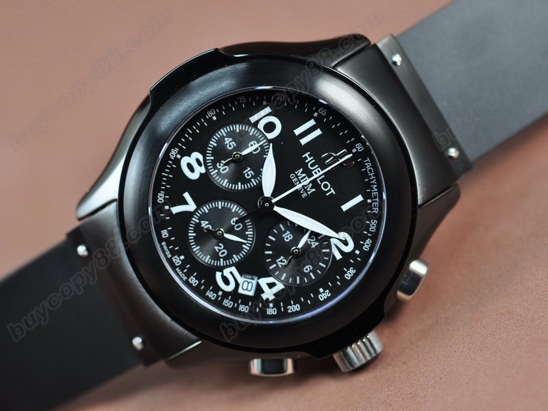 御博 【男性用】MDM Chronograph PVD/RU BlackJapanese 0S20石英機芯搭載　2