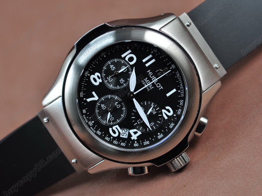 御博 【男性用】MDM Chronograph SS/RU Black Japanese 0S20石英機芯搭載　0