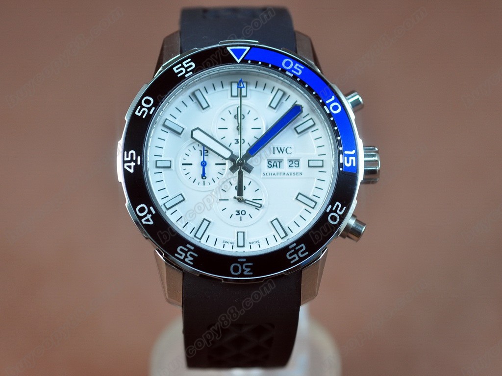 IWC【男性用】 Aquatimer SS/White Japan OS 20石英機芯搭載8