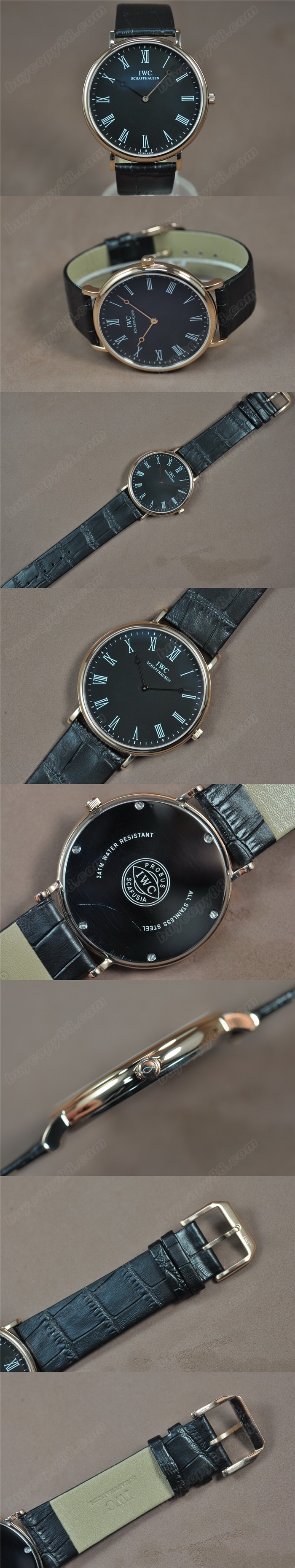 IWC Portofino SS/LE Swiss Ronda 石英機芯搭載0