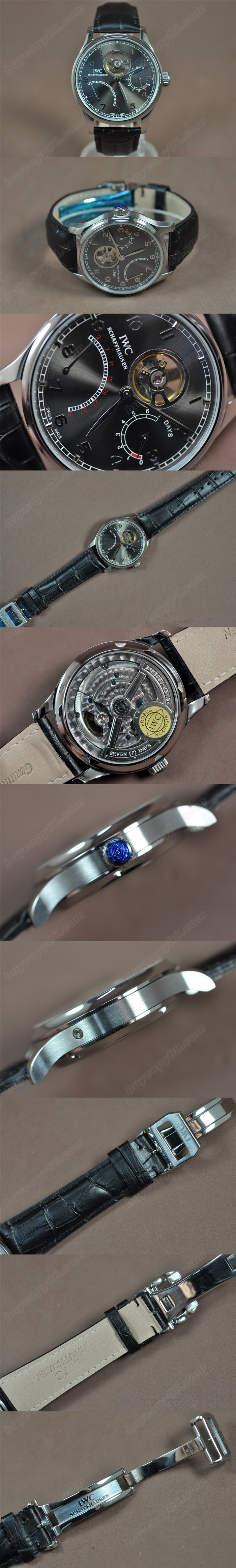 IWC Portugese SS/LE陀飛輪錶 自動機芯搭載0