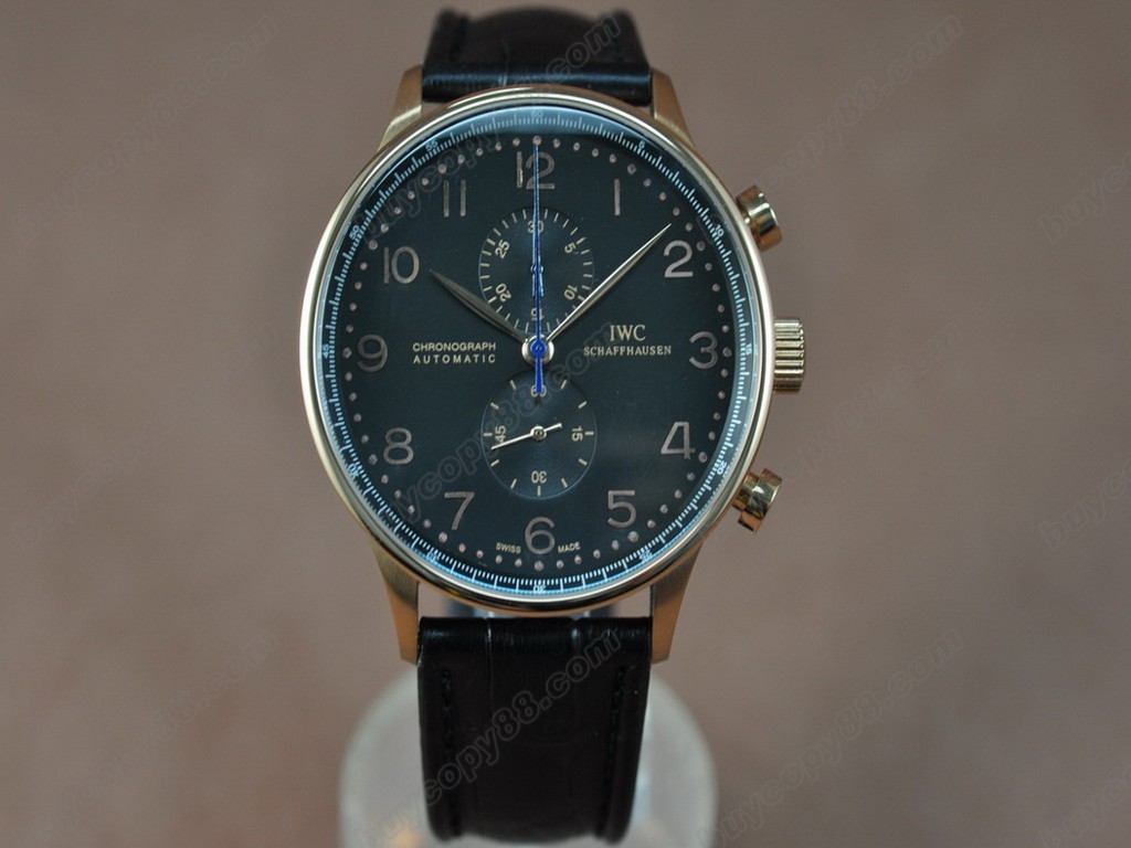 IWC【男性用】Portuguese Chrono SS/LE Japan OS 20 石英機芯搭載3