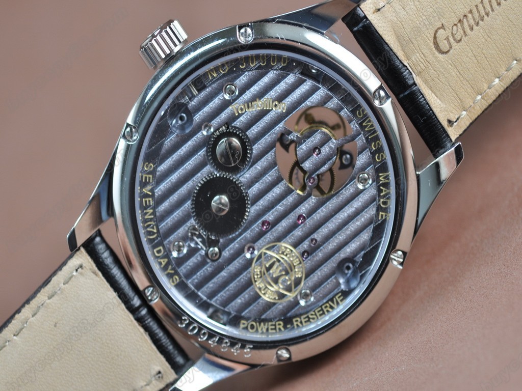 IWC【男性用】Portugese Mystere Tourbillon SS/LE Tourbillon 手上鏈搭載9