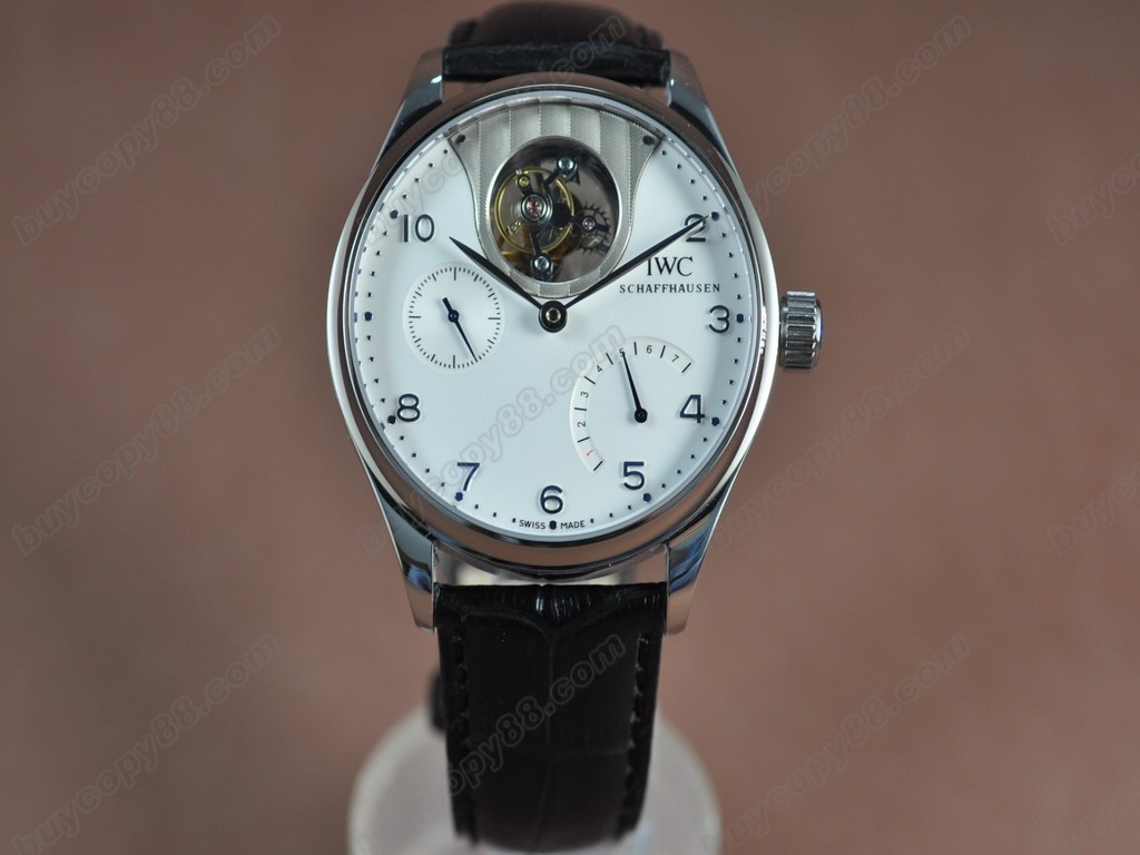 IWC【男性用】Portugese Mystere Tourbillon SS/LE Tourbillon 手上鏈搭載7