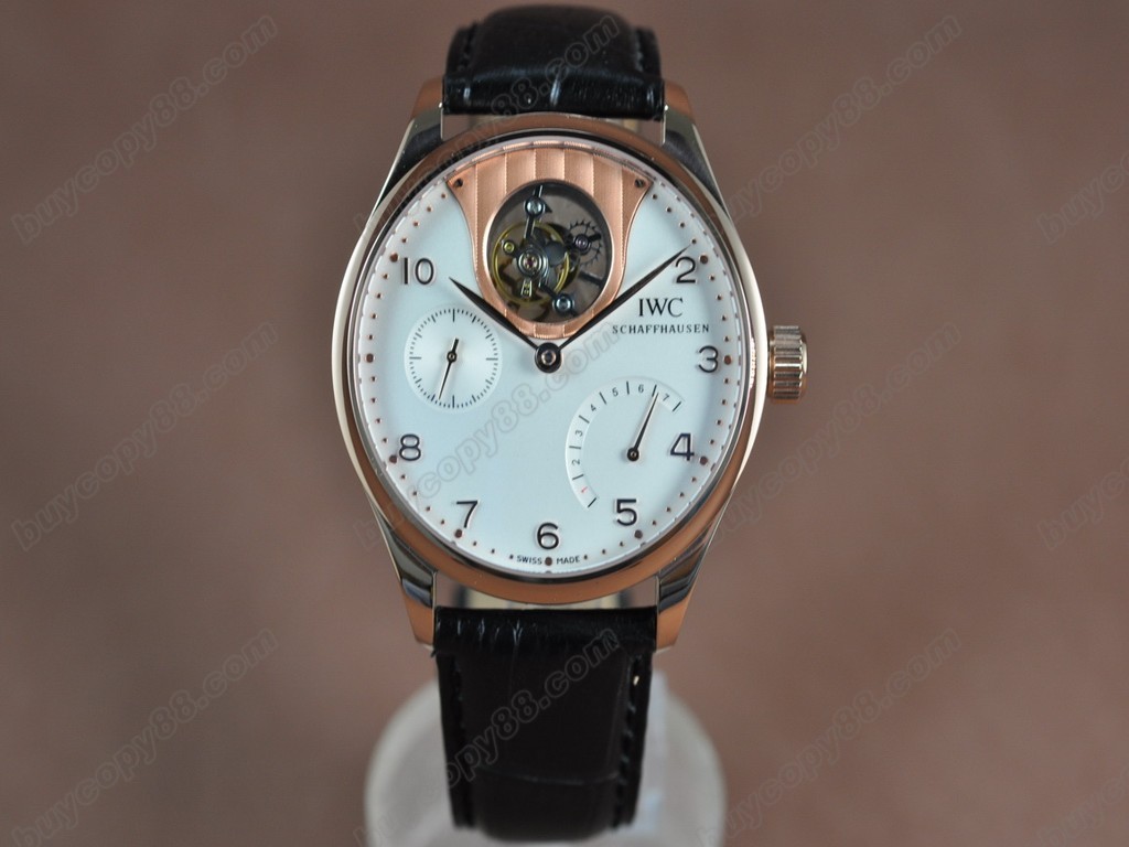 IWC【男性用】Portugese Mystere Tourbillon SS/LE Tourbillon 手上鏈搭載6