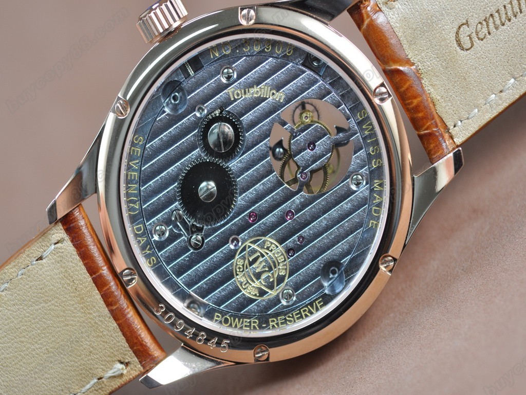 IWC【男性用】Portugese Mystere Tourbillon SS/LE Tourbillon 手上鏈搭載2