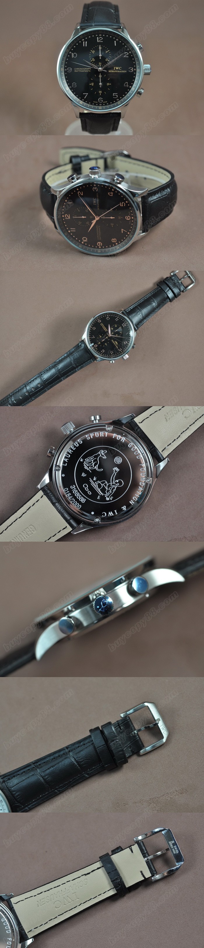 IWC Portuguese SS/LE Japanese VD 石英機芯 搭 載0