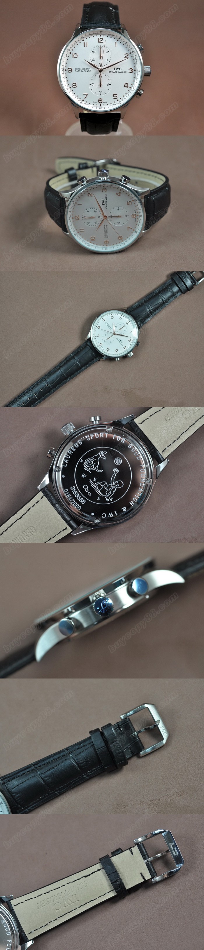 IWC Portuguese SS/LE Japanese VD 石英機芯 搭 載0