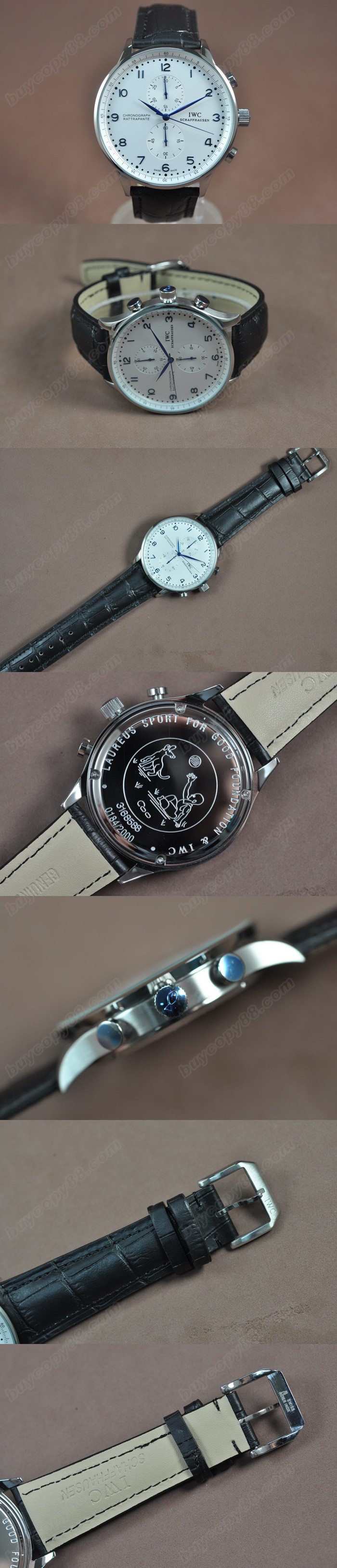 IWC Portuguese SS/LE Japanese VD 石英機芯 搭 載0