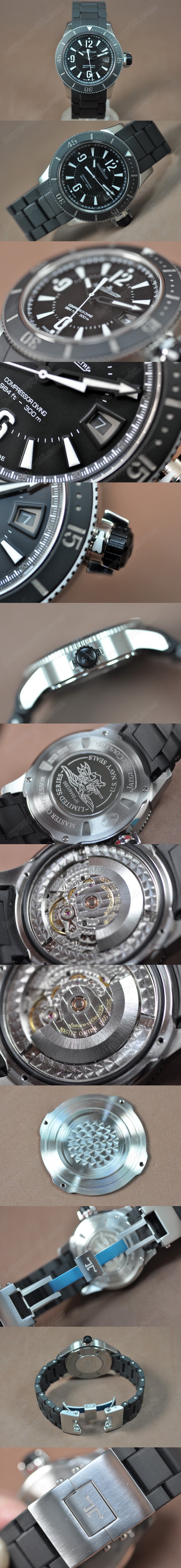 積家Jaeger LeCoultre  Master Compressor SS/RU  A-2836-2 自動機芯搭載0