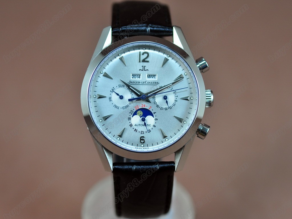 積家錶【男性用】 Master Calender SS/LE Swiss Eta 2836自動機芯搭載8