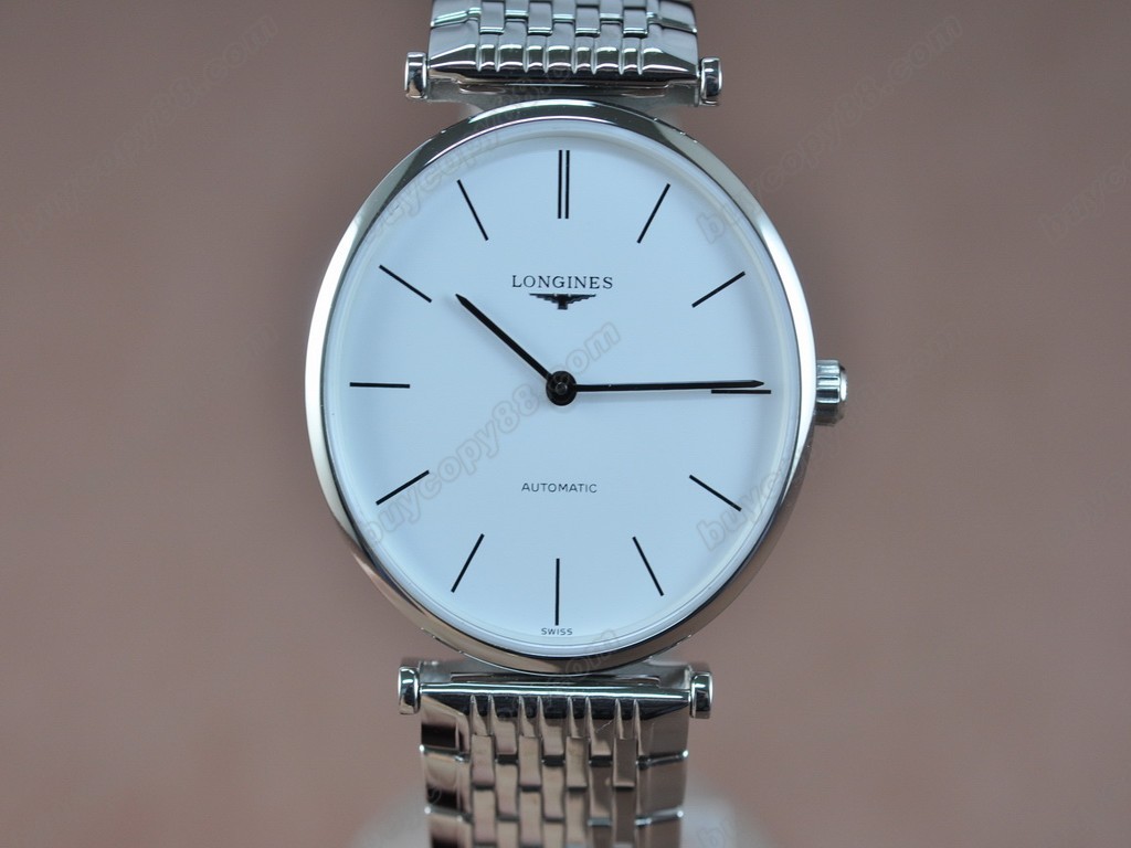 浪琴錶【男性用】 Man La Grande Classique SS White Swiss Eta 2671-2自動機芯搭載6