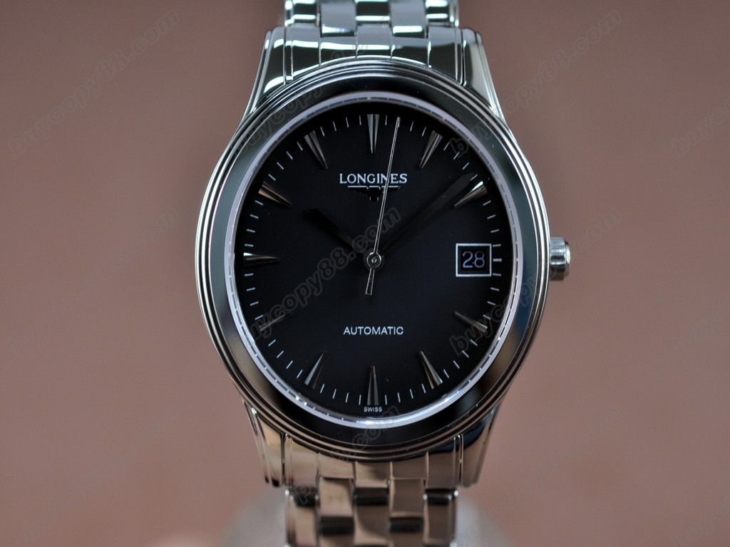 浪琴錶【男性用】Man La Grande Classique SS Black Swiss Eta 2824-2 自動機芯搭載0