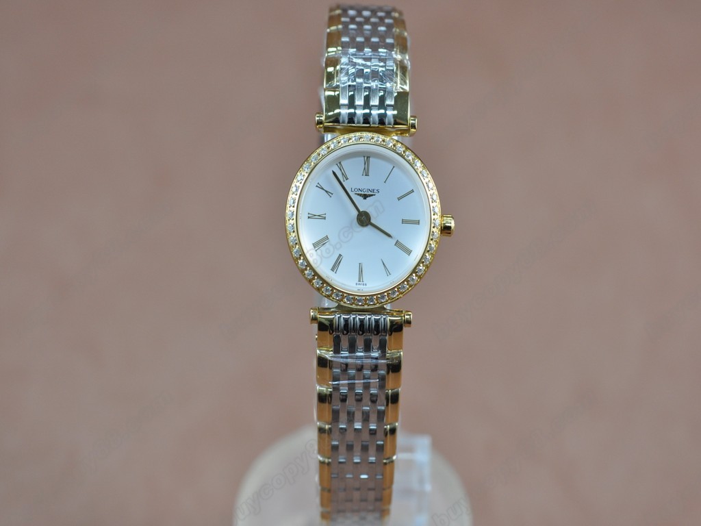 浪琴錶【女性用】Ladies La Grande Classique TT/Diam White Swiss石英機芯搭載5