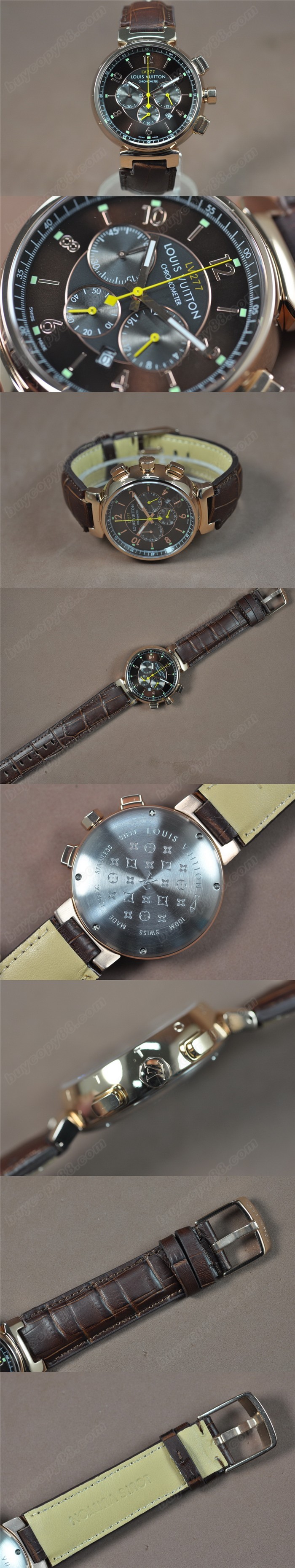 路易威登Louis Vuitton Tambour 277 Chrono OS20 石英機芯0