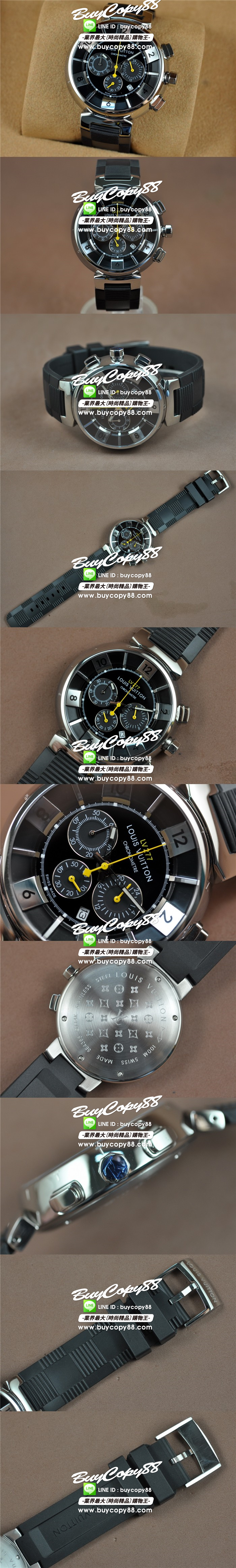 路易威登Louis Vuitton Tambour 277 Chrono OS20 Quartz 0