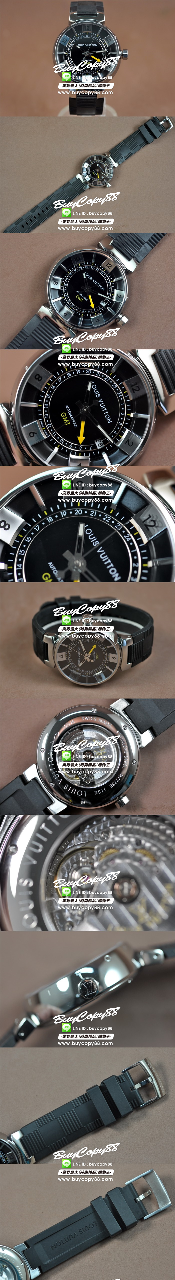 路易威登Louis Vuitton Tambour GMT (Upgrade) A-2836-2 Auto0