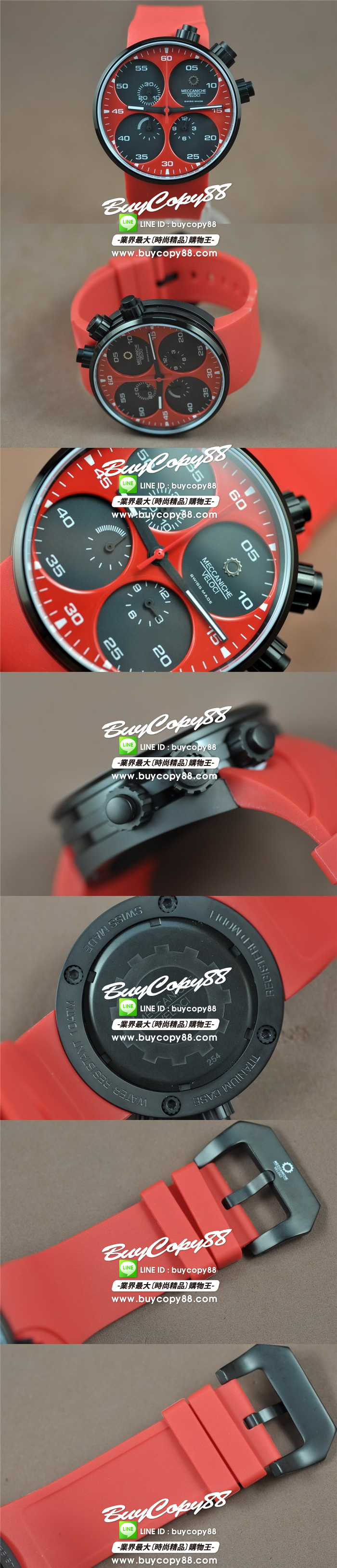 麥卡尼克費洛奇 Meccaniche Veloci Watches Jap-OS10 Quartz0