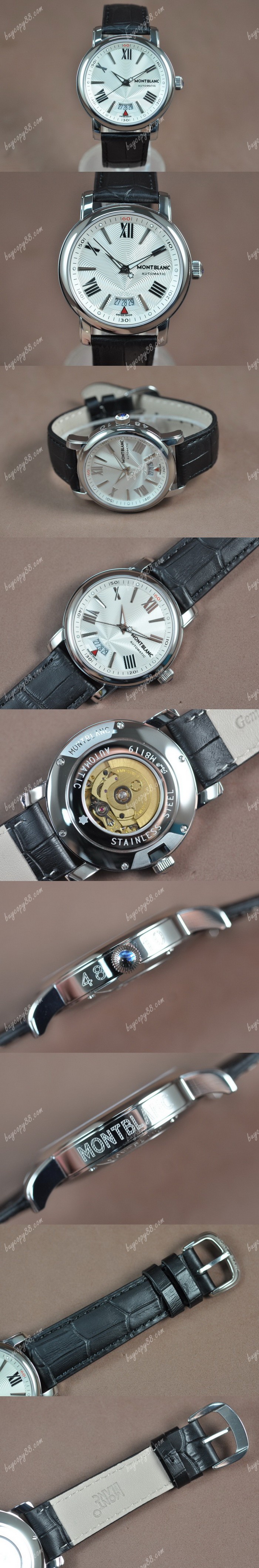 萬寶龍MontBlanc Star 4810 SS/LE White dial Swiss 2824-2自動機芯搭載0