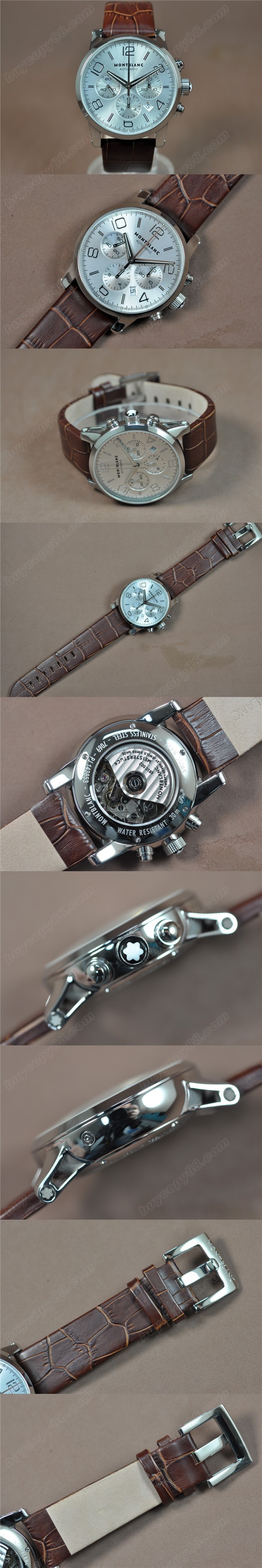 萬寶龍 Mont Blanc Timewalker A-7753 時間測定功能搭載 自動機芯搭載0