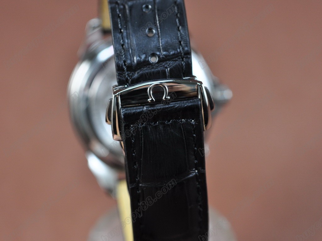 歐米茄 【男性用】 Deville Leather Strap Asia 21J 自動機芯搭載　7