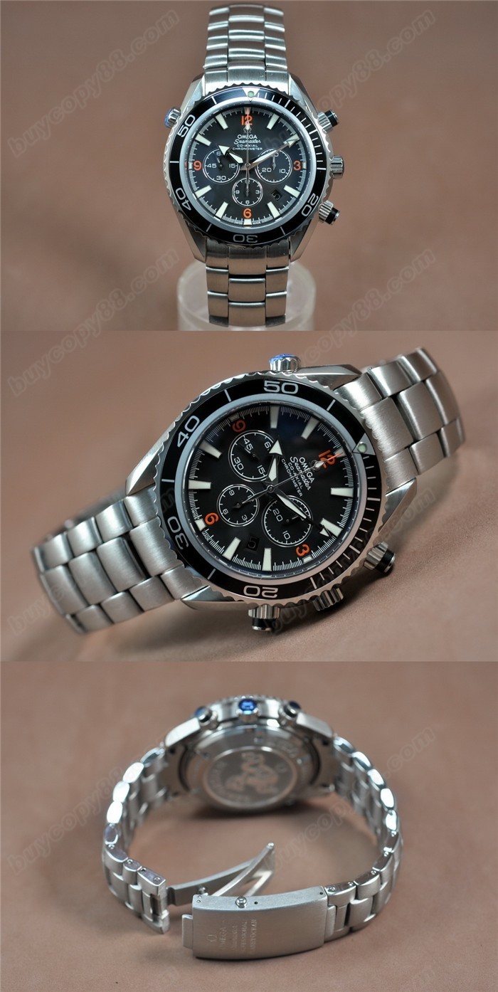 歐米茄Omega Seamaster Chrono SS/LE 亞洲 7750 時間測定功能搭載0