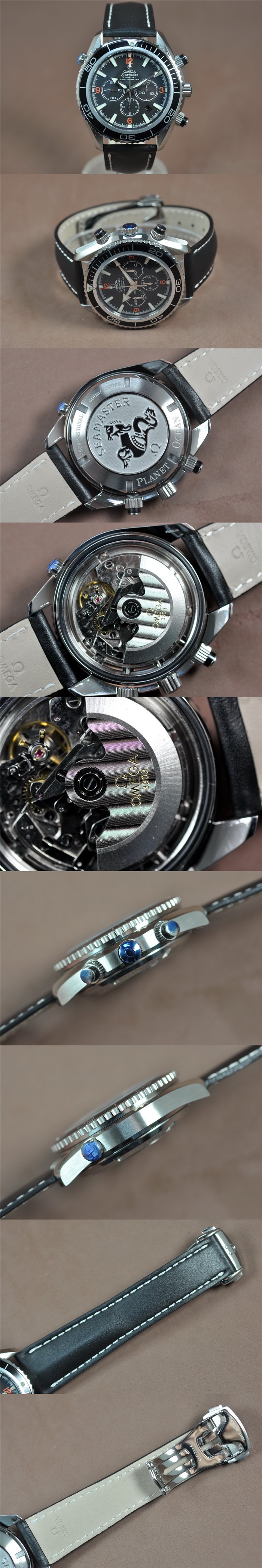 歐米茄Omega Seamaster Chrono SS/LE 亞洲 7750 時間測定功能搭載0