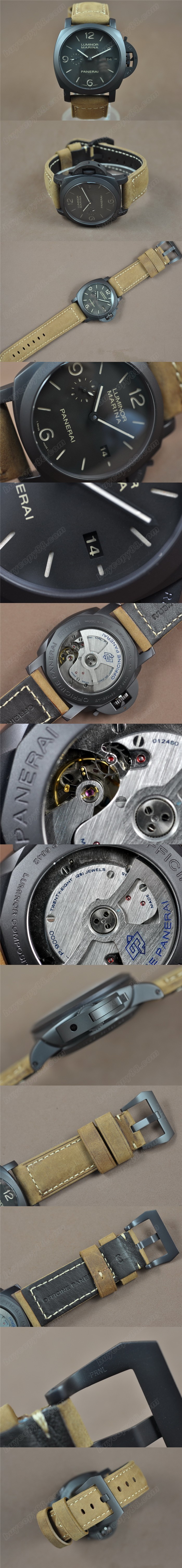 沛納海 Panerai PAM386 M Composite P.9000 Movement0