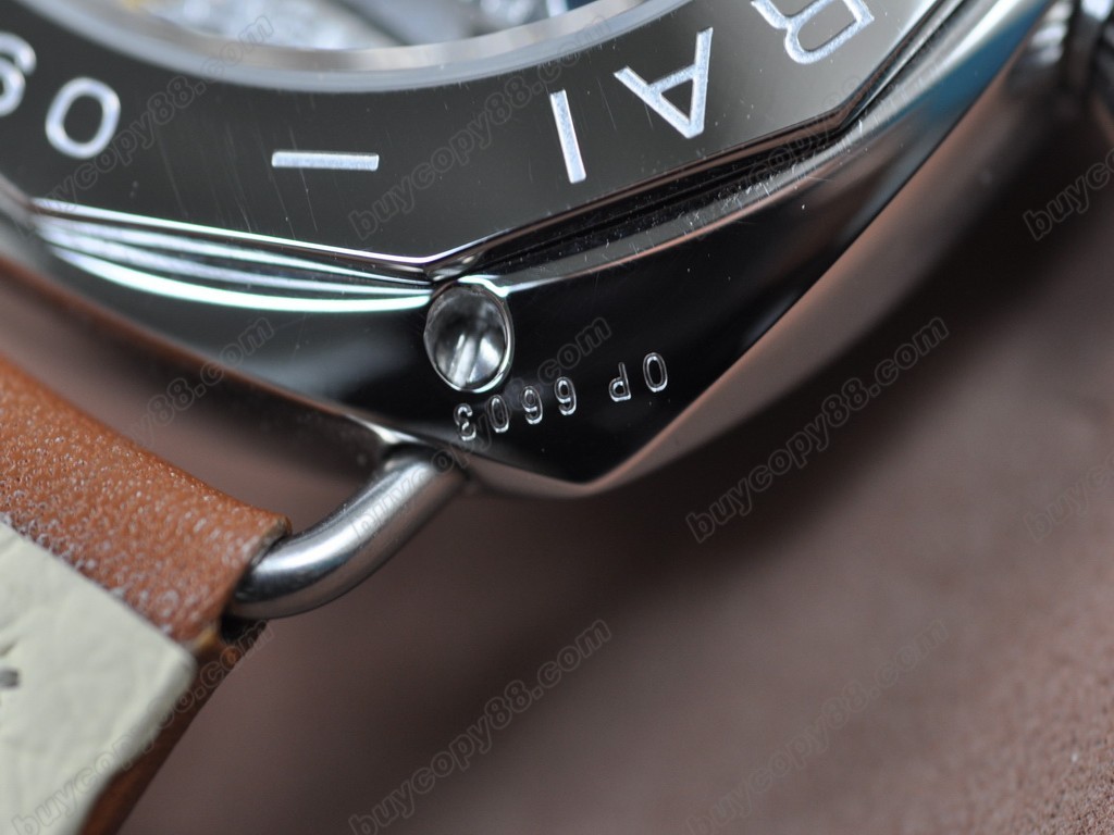 沛納海【男性用】 Pam 183H Black Seal H Serise Swiss Unitas 6497 手上鏈搭載6