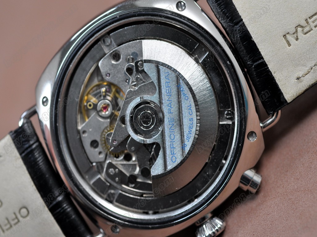 沛納海【男性用】Pam 288 Radiomir Chrono SS/LE Black Asia7750自動機芯搭載5